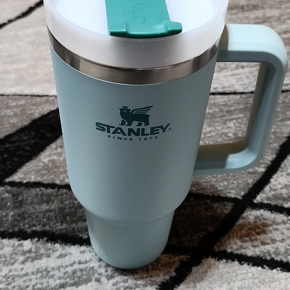STANLEY ADVENTURE QUENCHER H2.0 TRAVEL SEAFOAM TUMBLER - Picture 2 of 13